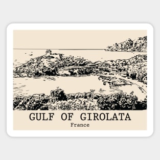 Gulf of Girolata - France Magnet